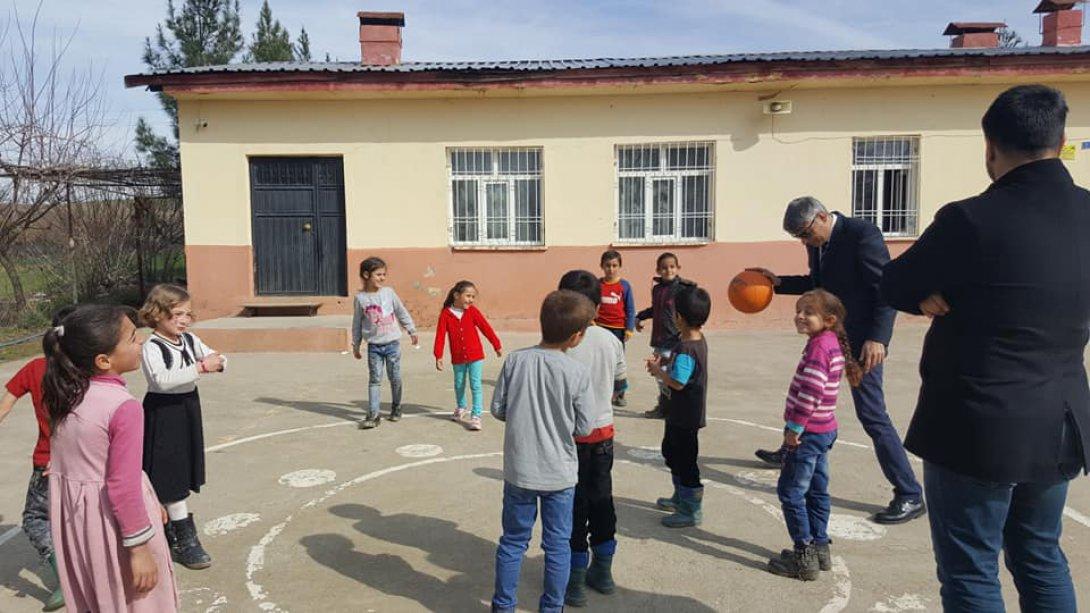 Köy Okullarımıza Ziyaret Gerçekleştirildi