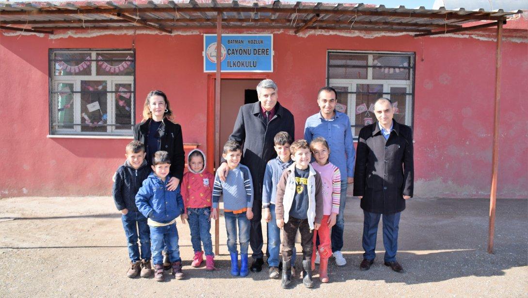 Sayın Toprak´tan Beş Tane Köy Okuluna Ziyaret