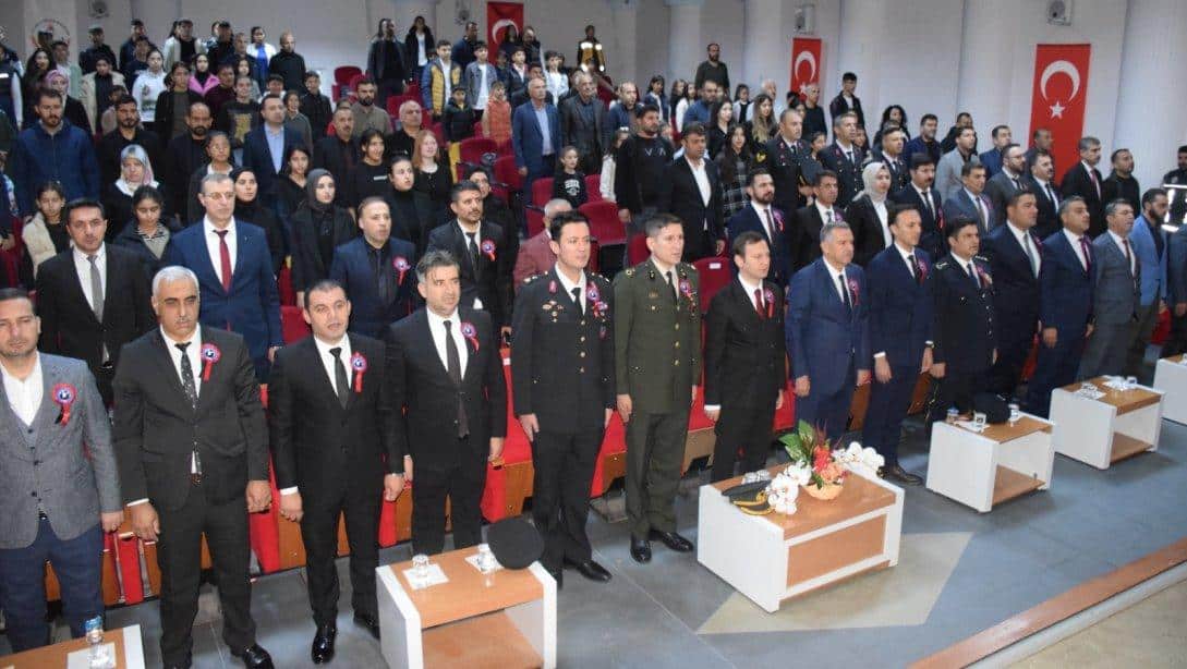 İLÇEMİZDE 10 KASIM ATATÜRK'Ü ANMA PROGRAMI GERÇEKLEŞTİRİLDİ